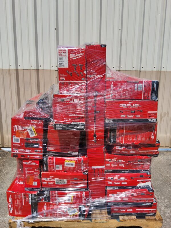 New Milwaukee Tool Pallets