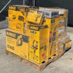 DEWALT TOOL PALLETS LOTS 1 DEWALT TOOL PALLETS LOTS