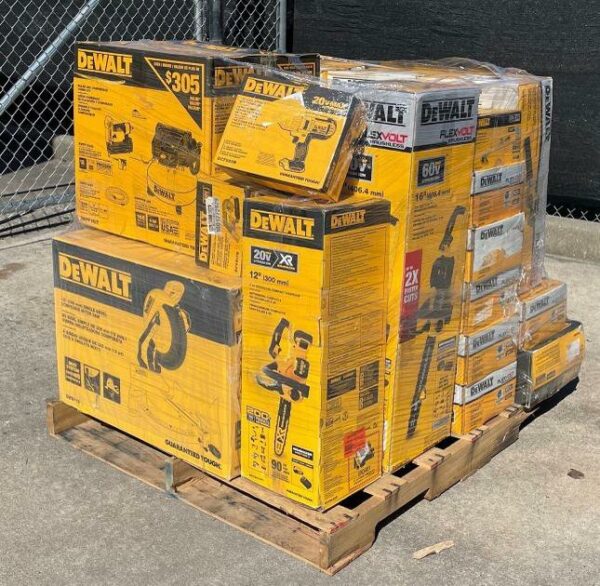 61402.jpg DEWALT TOOL PALLETS LOTS