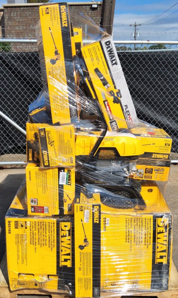 61404.jpg DEWALT TOOL PALLETS LOTS