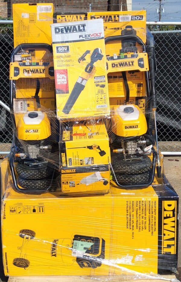 61405.jpg DEWALT TOOL PALLETS LOTS