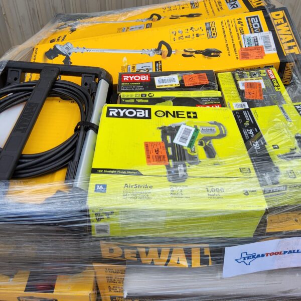 61407.jpg DEWALT TOOL PALLETS LOTS