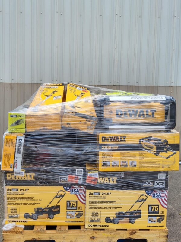 61408.jpg DEWALT TOOL PALLETS LOTS
