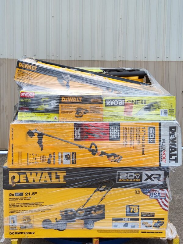 61409.jpg DEWALT TOOL PALLETS LOTS