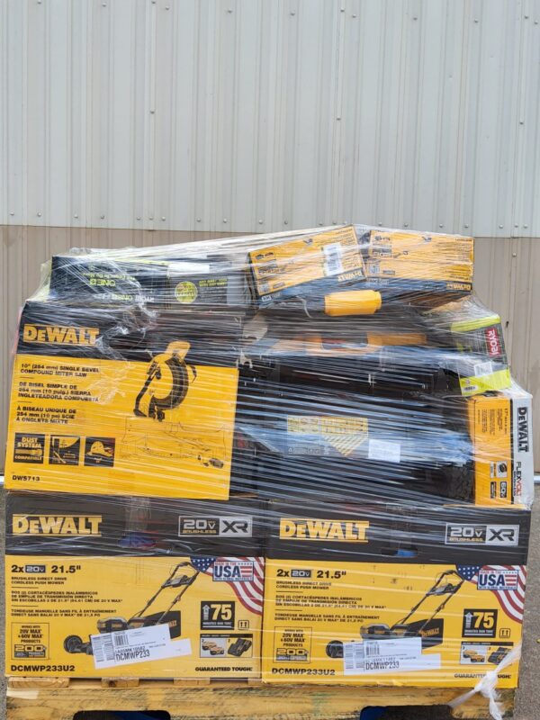 61410.jpg DEWALT TOOL PALLETS LOTS