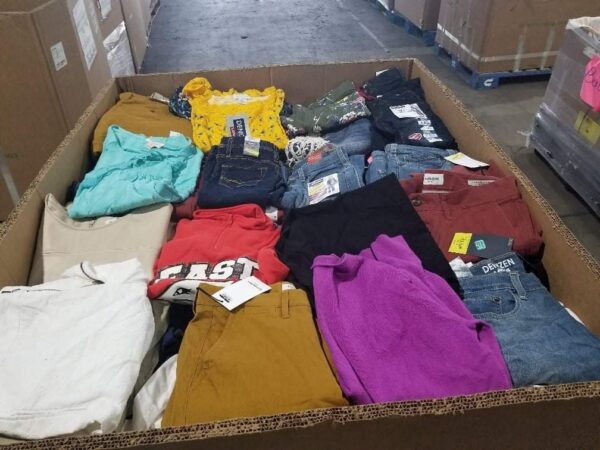 Pallets Of Target Clothes